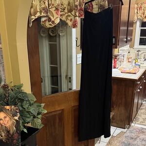 Norma Kamali Black Maxi Dress